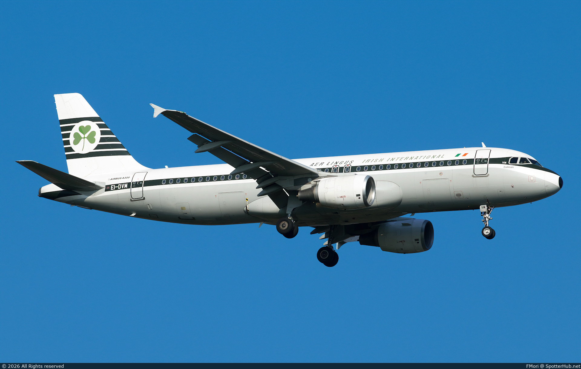 Photo of EI-DVM - Airbus A320-214 operated by Aer Lingus