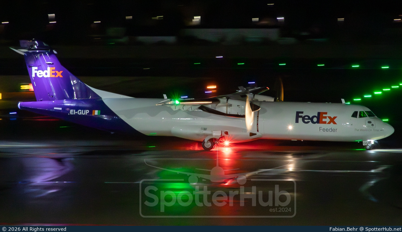 Photo of EI-GUP - ATR 72-600(F) operated by FedEx Feeder (opb ASL Airlines Ireland)