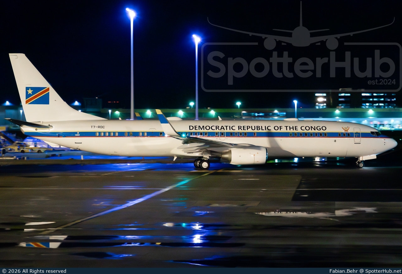 Photo of T7-RDC - Boeing 737-9JA(ER)(BBJ3) operated by Government of Democratic Republic of the Congo