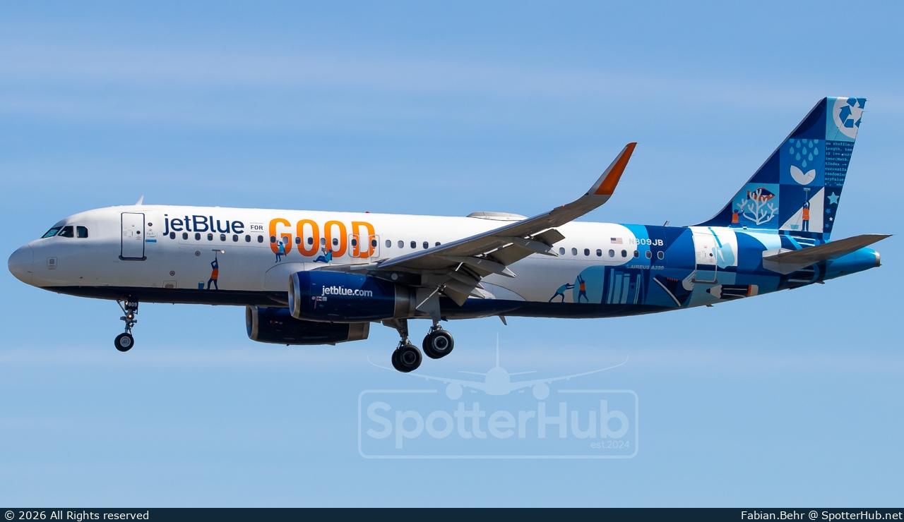 Photo of N809JB - Airbus A320-232 operated by jetBlue Airways