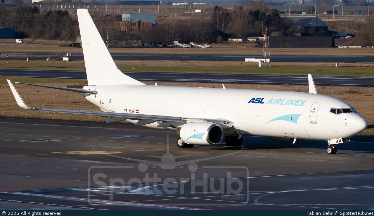 Photo of OE-IXW - Boeing 737-8F2(BCF) operated by ASL Airlines Belgium