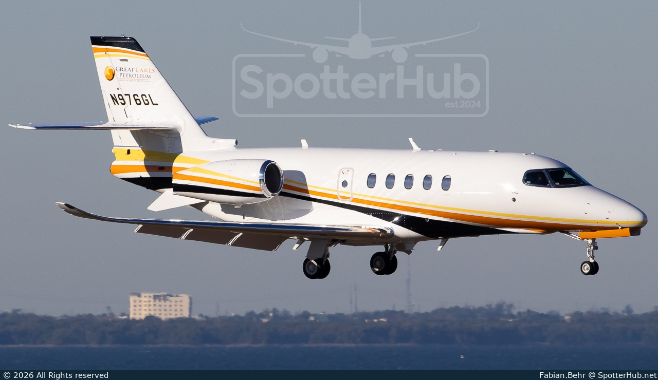 Photo of N976GL - Cessna 680A Citation Latitude operated by Great Lakes Petroleum