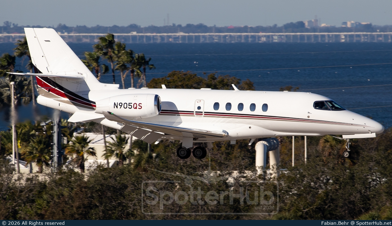 Photo of N905QS - Cessna 680A Citation Latitude operated by NetJets