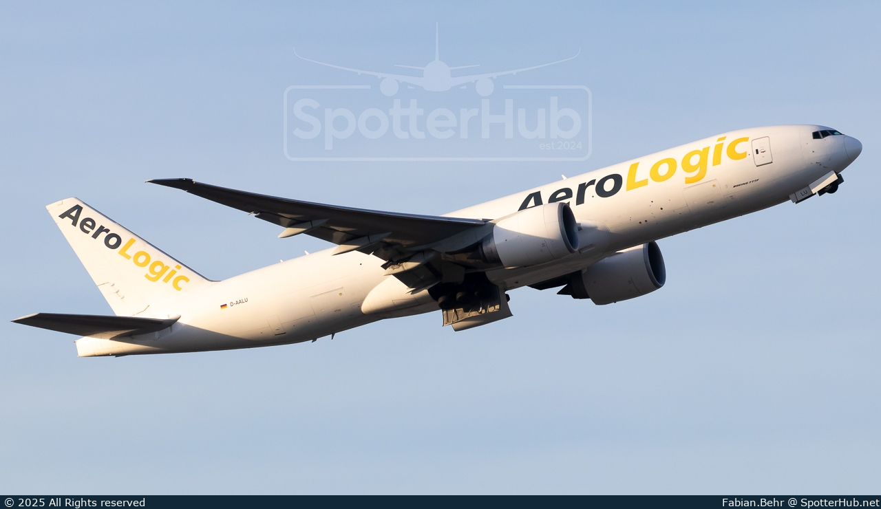 Photo of D-AALU - Boeing 777-F1H operated by AeroLogic