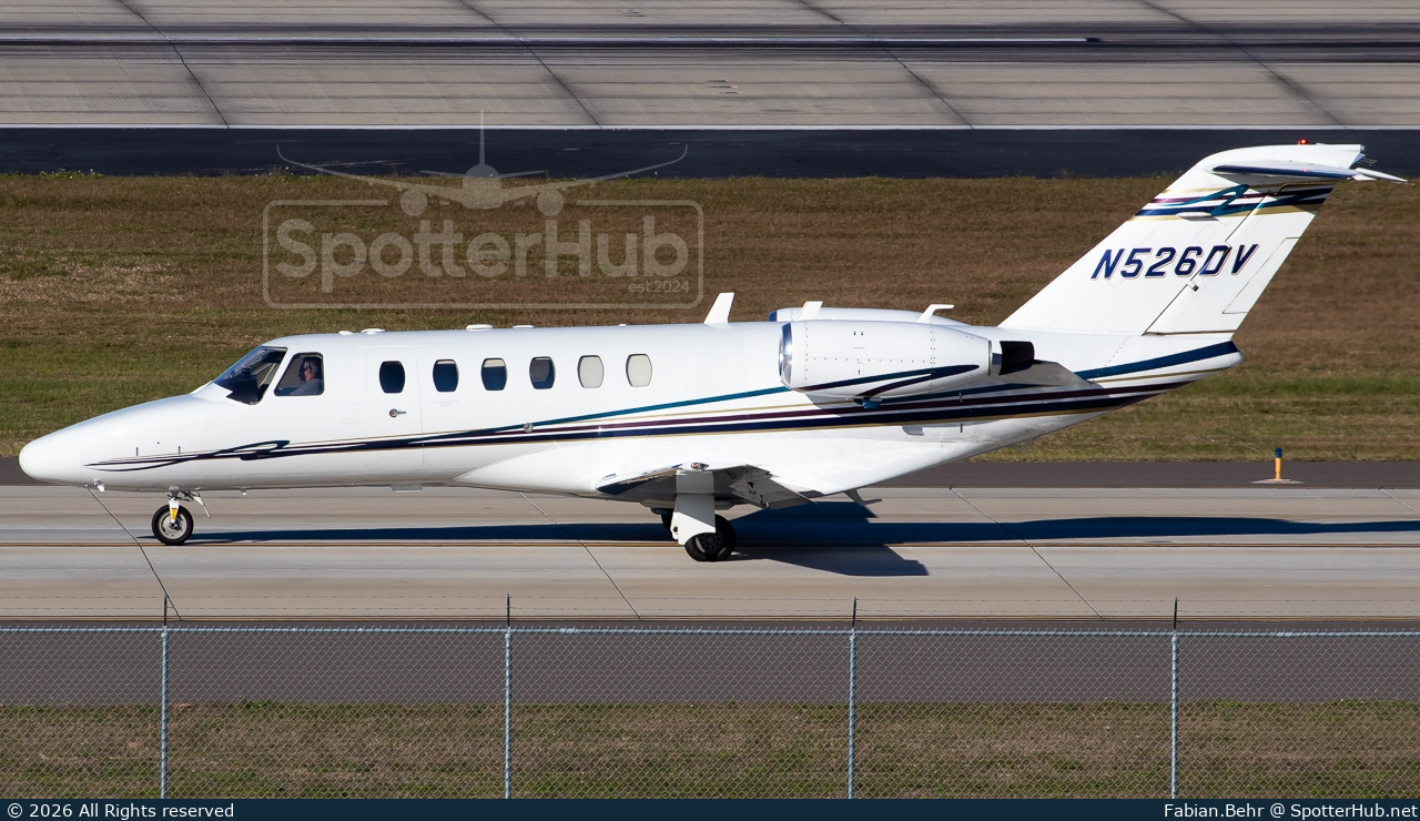 Photo of N526DV - Cessna 525A Citation CJ2 operated by Private