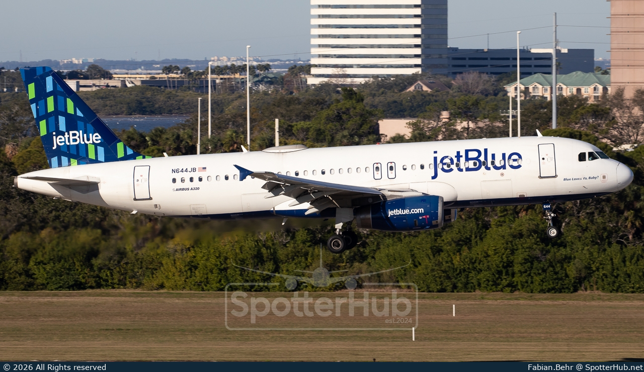 Photo of N644JB - Airbus A320-232 operated by jetBlue Airways