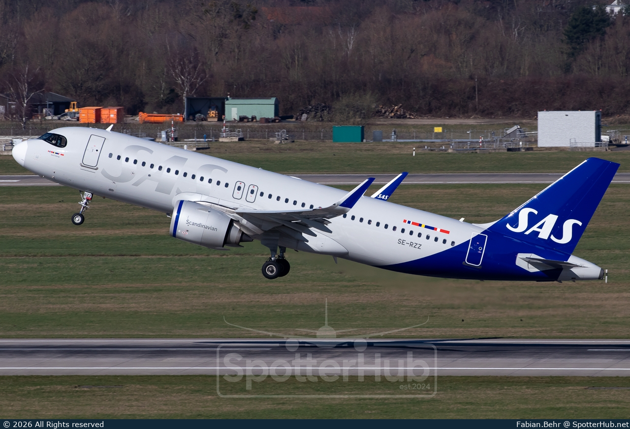 Photo of SE-RZZ - Airbus A320-251N operated by SAS Scandinavian Airlines