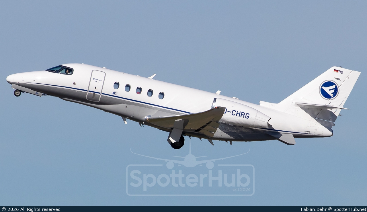 Photo of D-CHRG - Cessna 680A Citation Latitude operated by Hahn Air