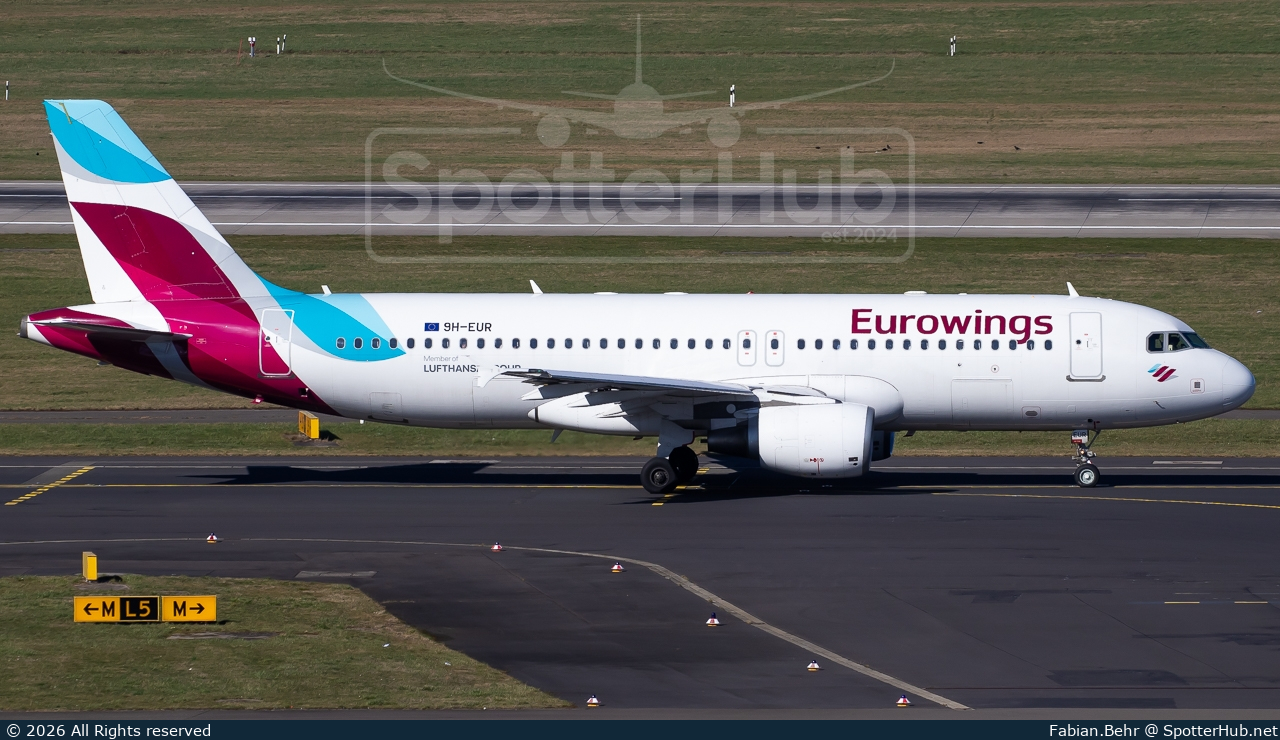 Photo of 9H-EUR - Airbus A320-214 operated by Eurowings Europe Malta