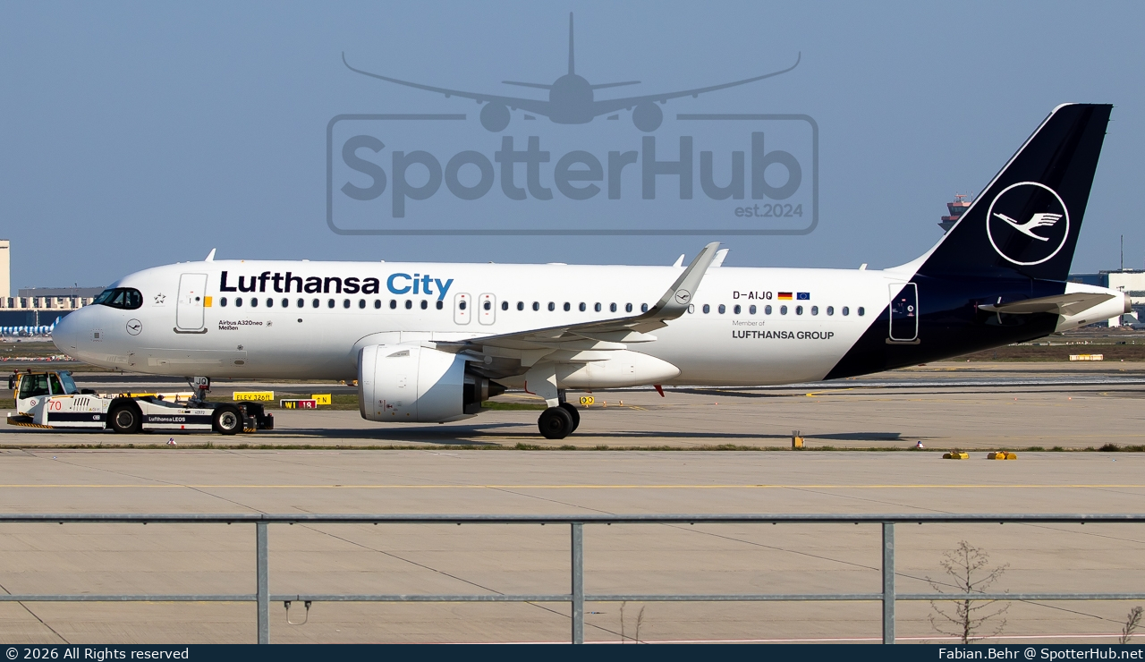 Photo of D-AIJQ - Airbus A320-271N operated by Lufthansa City Airlines