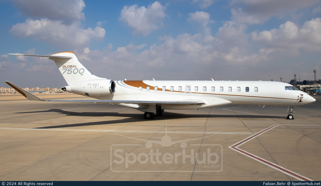Photo of T7-EGY - Bombardier Global 7500 operated by Empire Aviation San Marino
