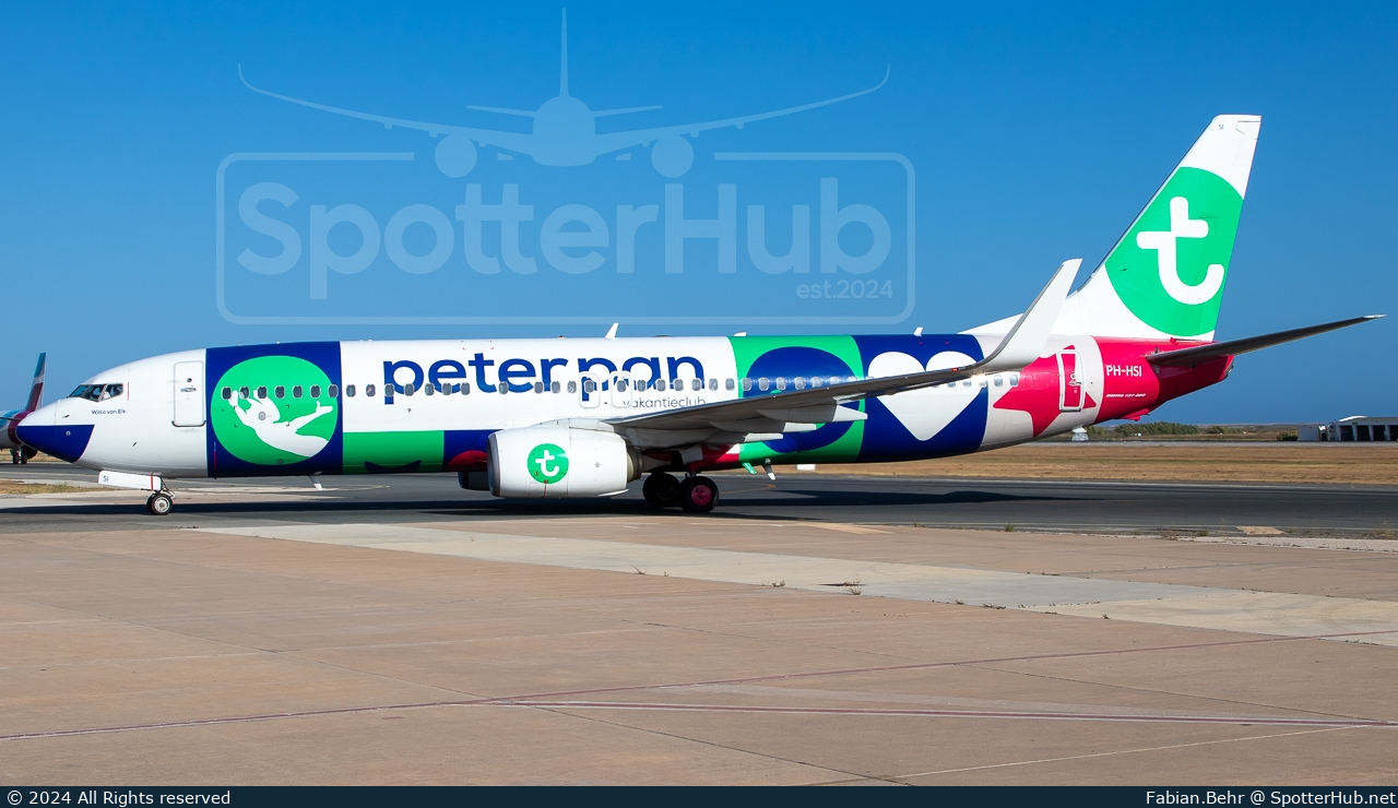 Photo of PH-HSI - Boeing 737-8K2 operated by Transavia