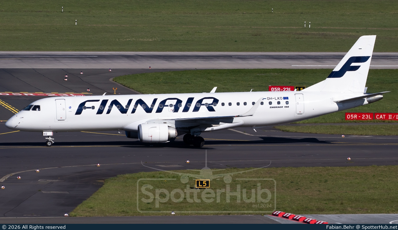Photo of OH-LKO - Embraer ERJ-190LR operated by Finnair