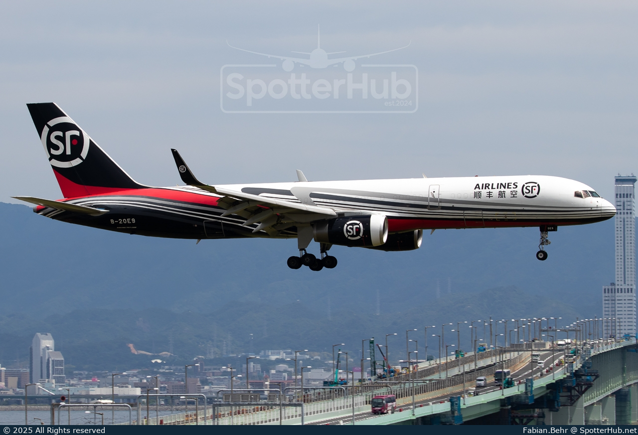Photo of B-20E9 - Boeing 757-236(PCF) operated by SF Airlines
