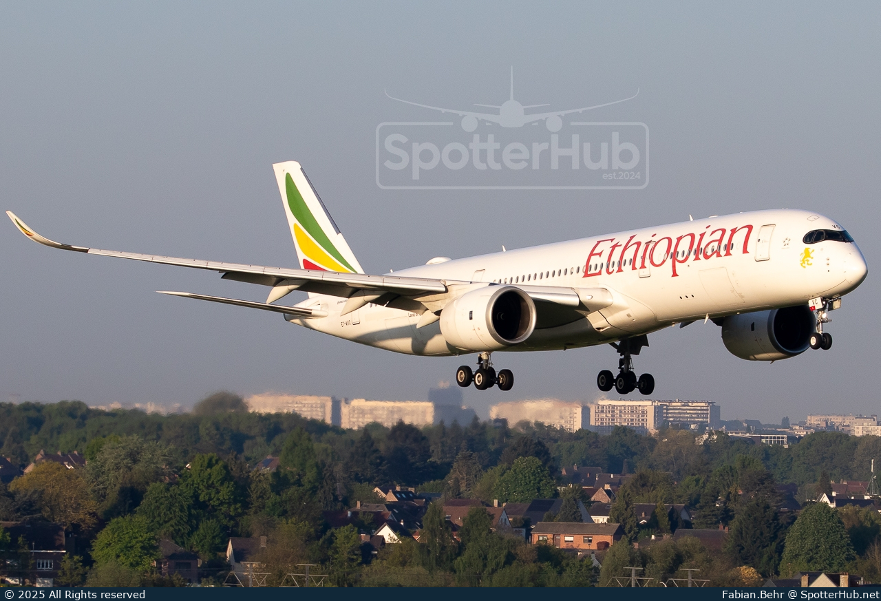 Photo of ET-AVC - Airbus A350-941 operated by Ethiopian Airlines