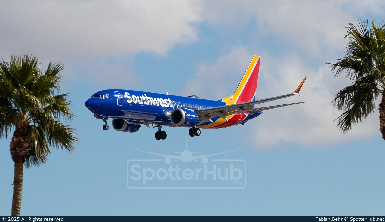 Photo of N8797Q - Boeing 737 MAX 8 operated by Southwest Airlines