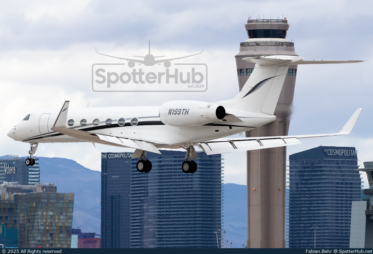 Photo of N199TH - Gulfstream GV-SP (G550) operated by TrackHouse Racing
