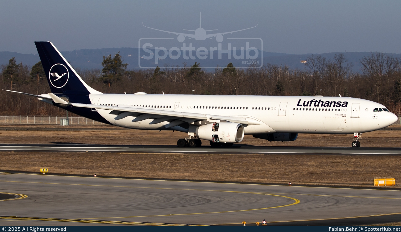 Photo of D-AIKS - Airbus A330-343 operated by Lufthansa