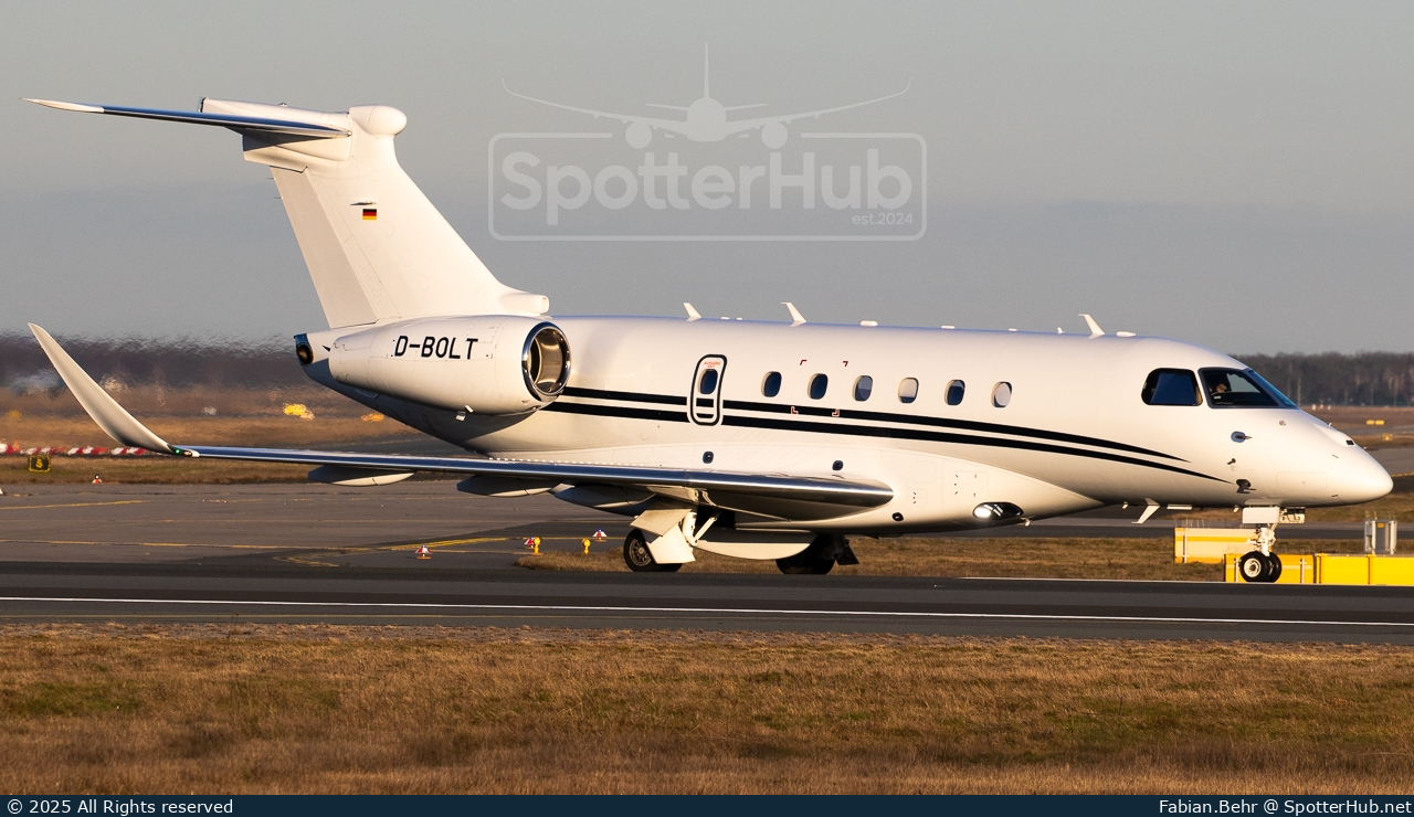 Photo of D-BOLT - Embraer Praetor 600 operated by Black Horse Aviation