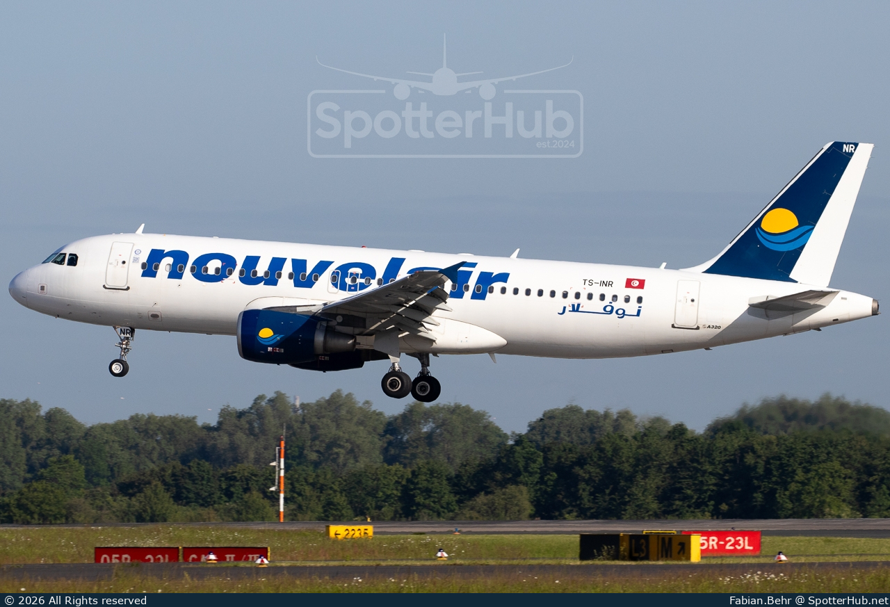 Photo of TS-INR - Airbus A320-214 operated by Nouvelair