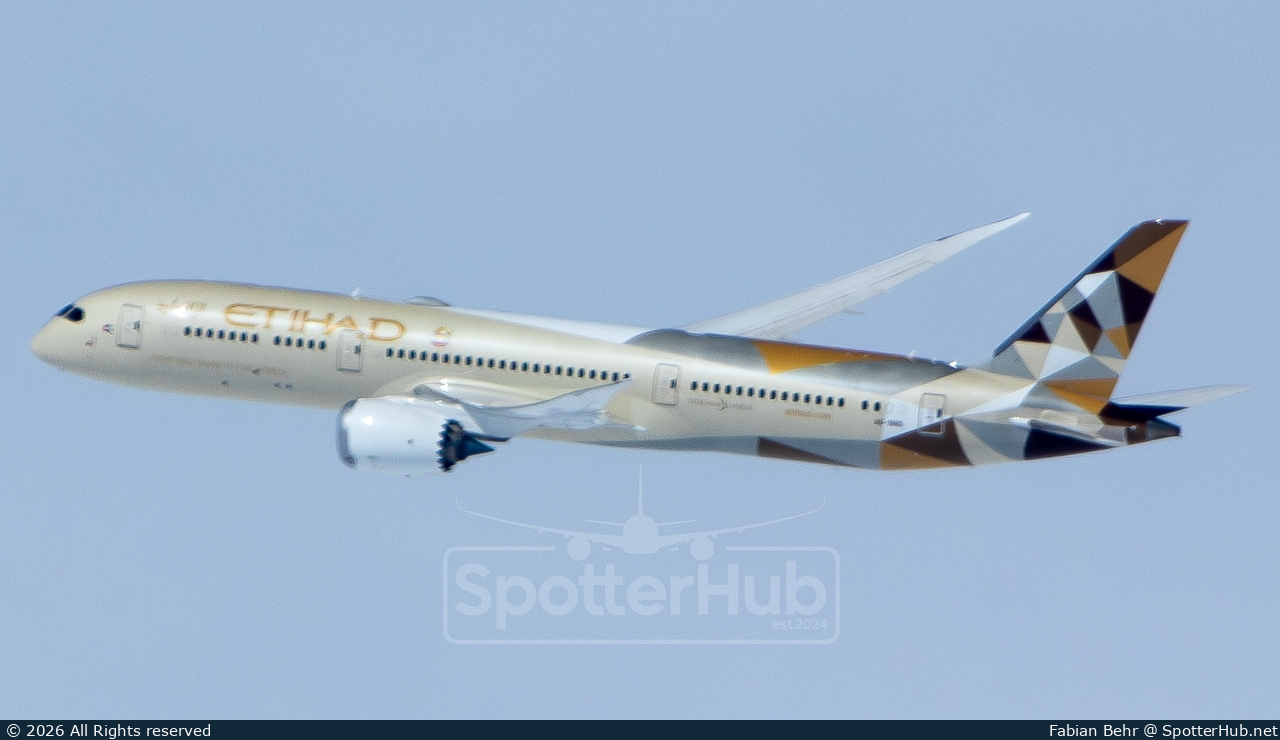 Photo of A6-BNG - Boeing 787-9 Dreamliner operated by Etihad Airways