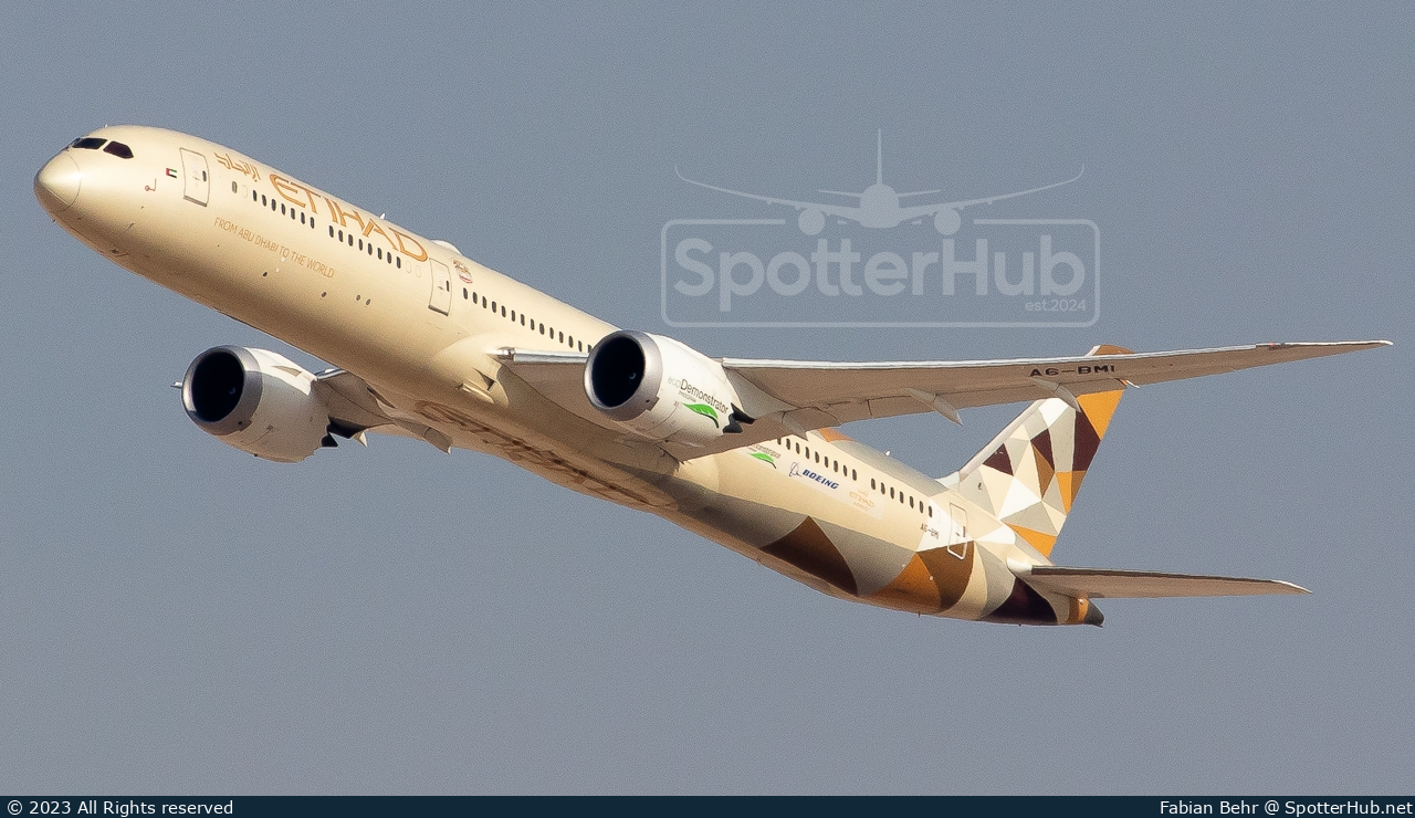 Photo of A6-BMI - Boeing 787-10 Dreamliner operated by Etihad Airways