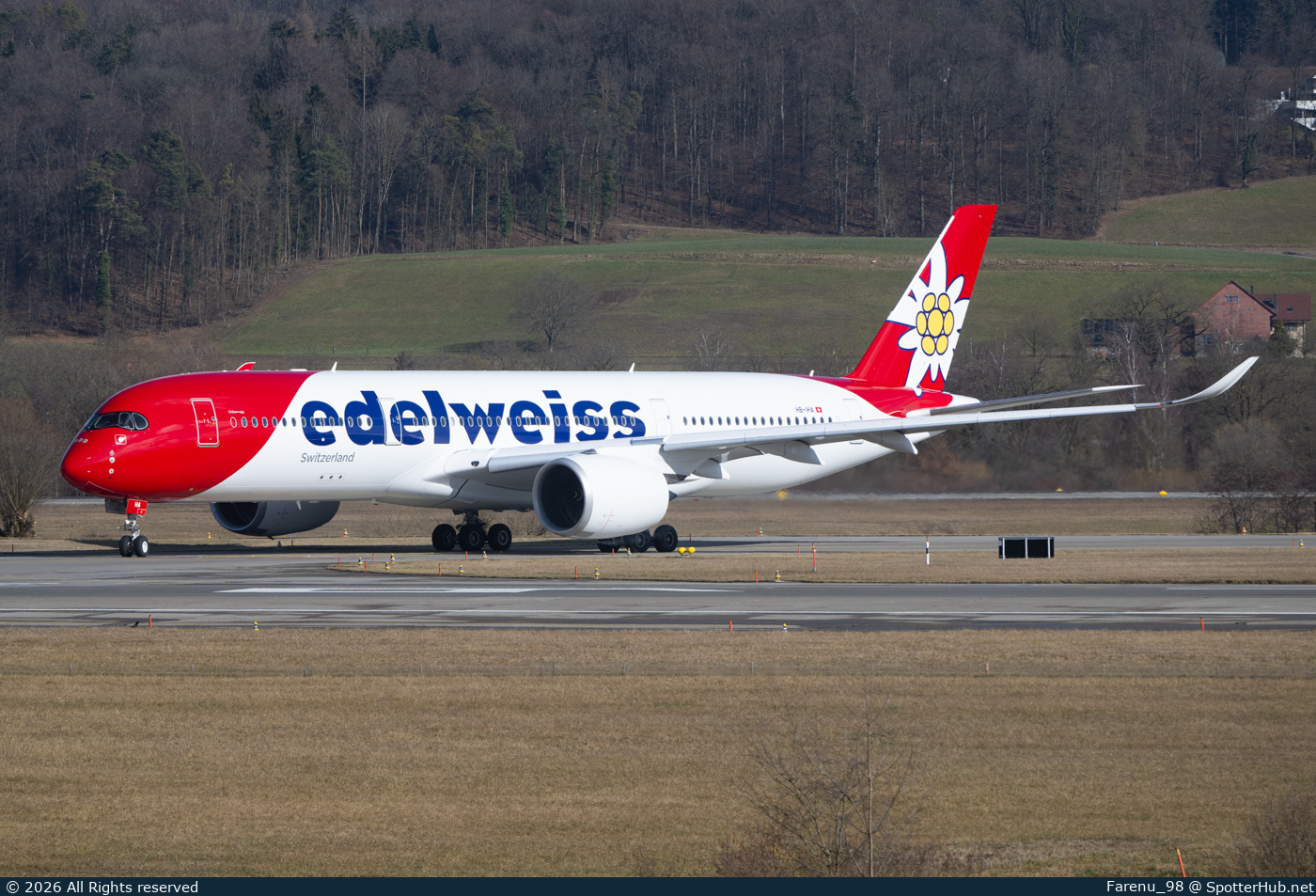 Photo of HB-IHA - Airbus A350-941 operated by Edelweiss Air
