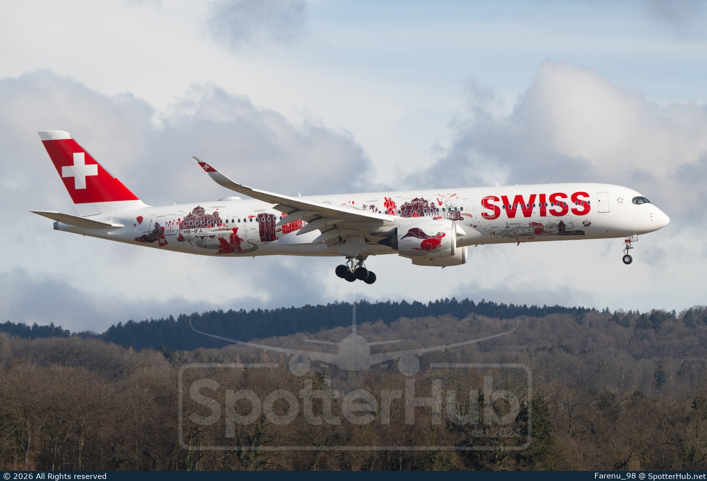 Photo of HB-IFA - Airbus A350-941 operated by Swiss International Air Lines