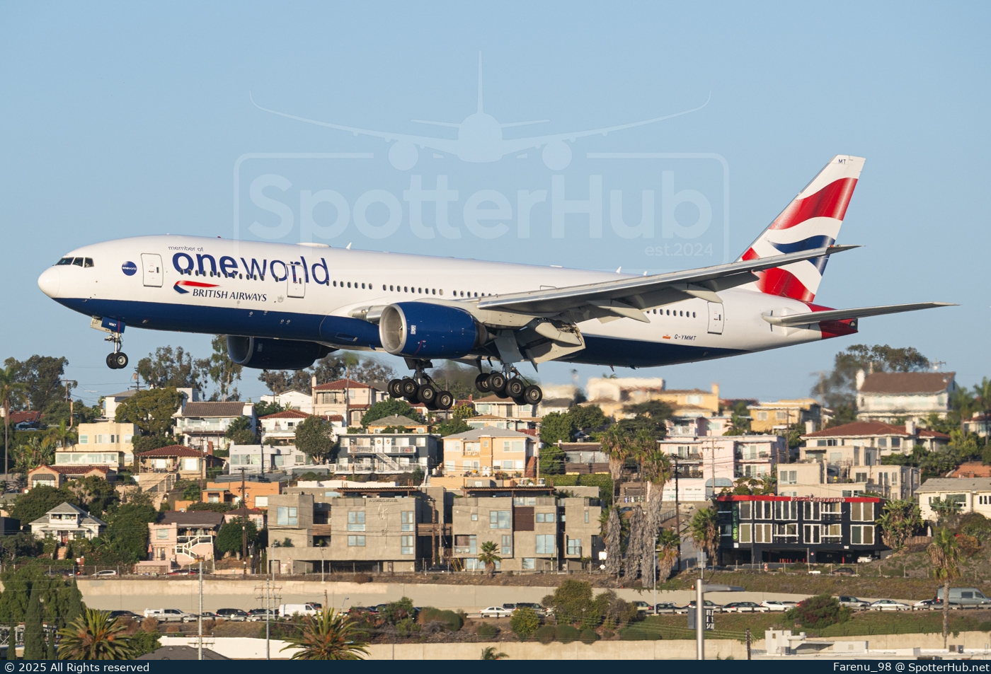 Photo of G-YMMT - Boeing 777-236(ER) operated by British Airways