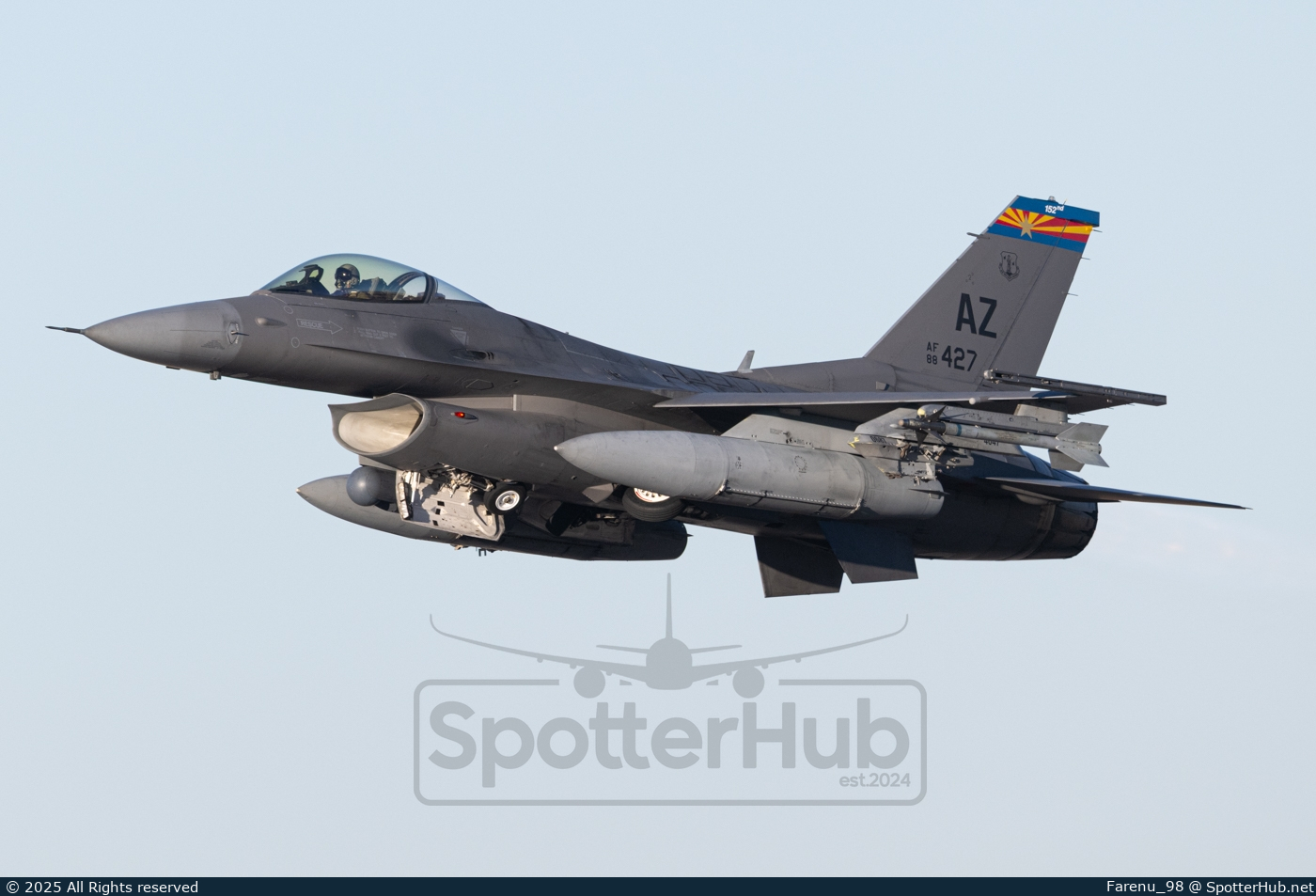 Photo of 88-0427 - General Dynamics F-16CM Fighting Falcon operated by US Air Force