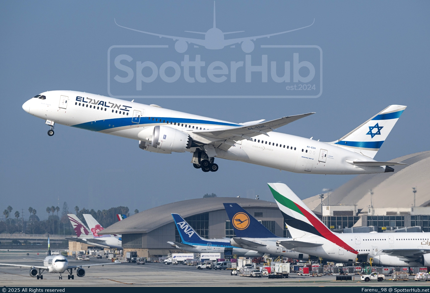 Photo of 4X-EDH - Boeing 787-9 Dreamliner operated by El Al Israel Airlines