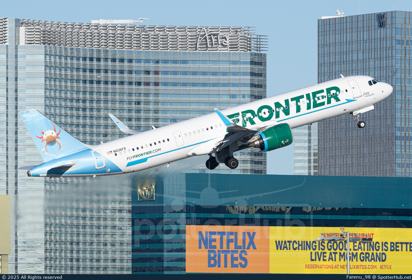 Photo of N606FR - Airbus A321-271NX operated by Frontier Airlines