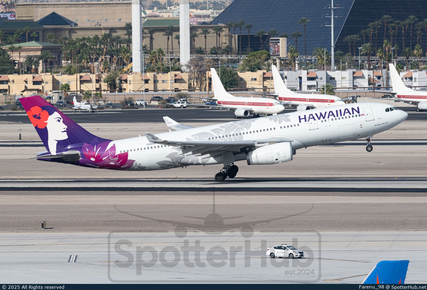 Photo of N381HA - Airbus A330-243 operated by Hawaiian Airlines
