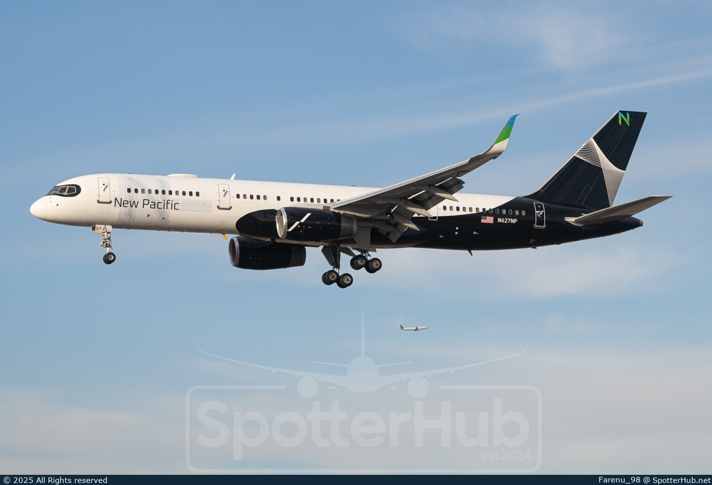 Photo of N627NP - Boeing 757-2B7 operated by New Pacific Airlines