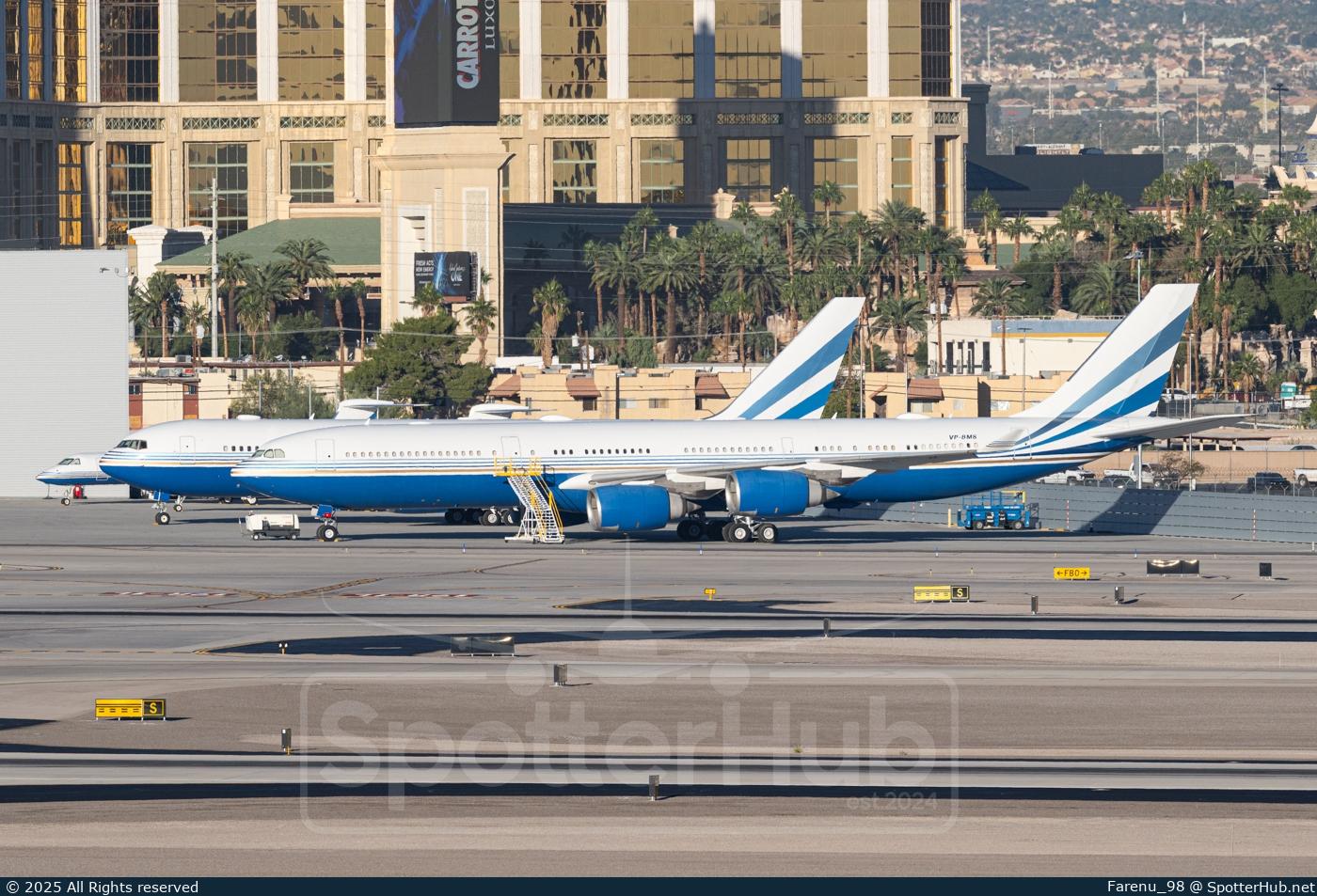 Photo of VP-BMS - Airbus A340-541 operated by Las Vegas Sands Corp.