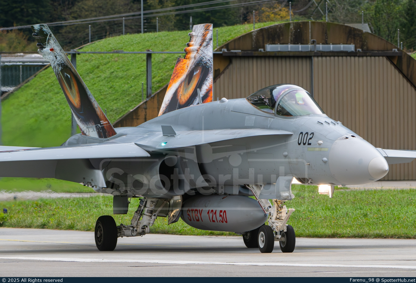Photo of J-5002 - McDonnell Douglas F/A-18C Hornet operated by Swiss Air Force