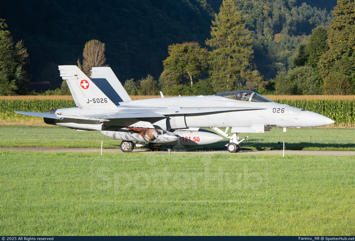 Photo of J-5026 - McDonnell Douglas F/A-18C Hornet operated by Swiss Air Force