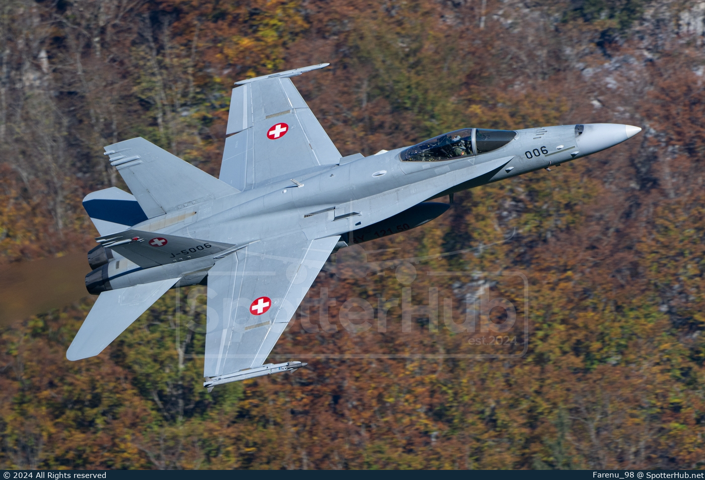 Photo of J-5006 - McDonnell Douglas F/A-18C Hornet operated by Swiss Air Force
