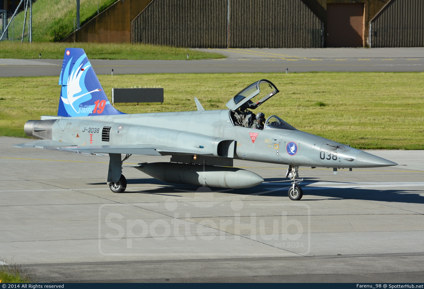 Photo of J-3038 - Northrop F-5E Tiger II operated by Swiss Air Force