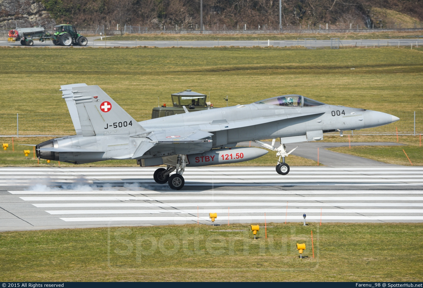 Photo of J-5004 - McDonnell Douglas F/A-18C Hornet operated by Swiss Air Force