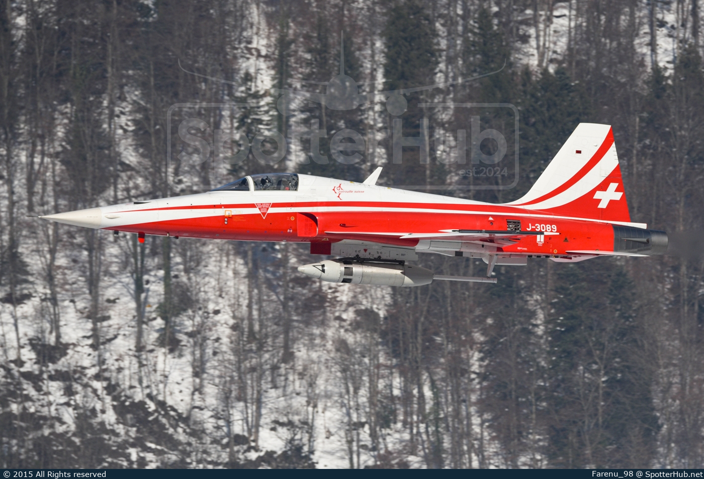 Photo of J-3089 - Northrop F-5E Tiger II operated by Swiss Air Force