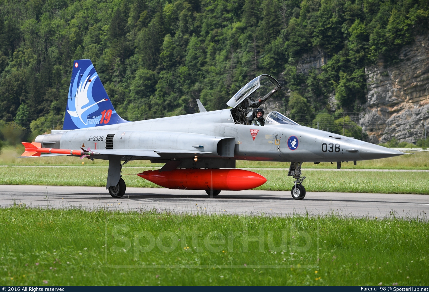 Photo of J-3038 - Northrop F-5E Tiger II operated by Swiss Air Force