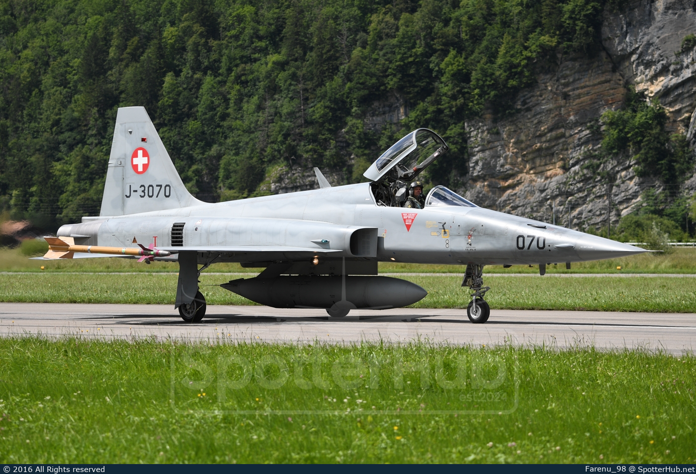 Photo of J-3070 - Northrop F-5E Tiger II operated by Swiss Air Force