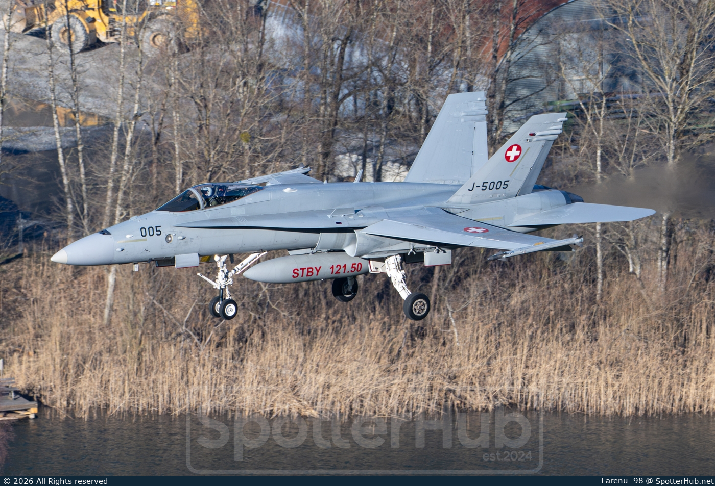 Photo of J-5005 - McDonnell Douglas F/A-18C Hornet operated by Swiss Air Force