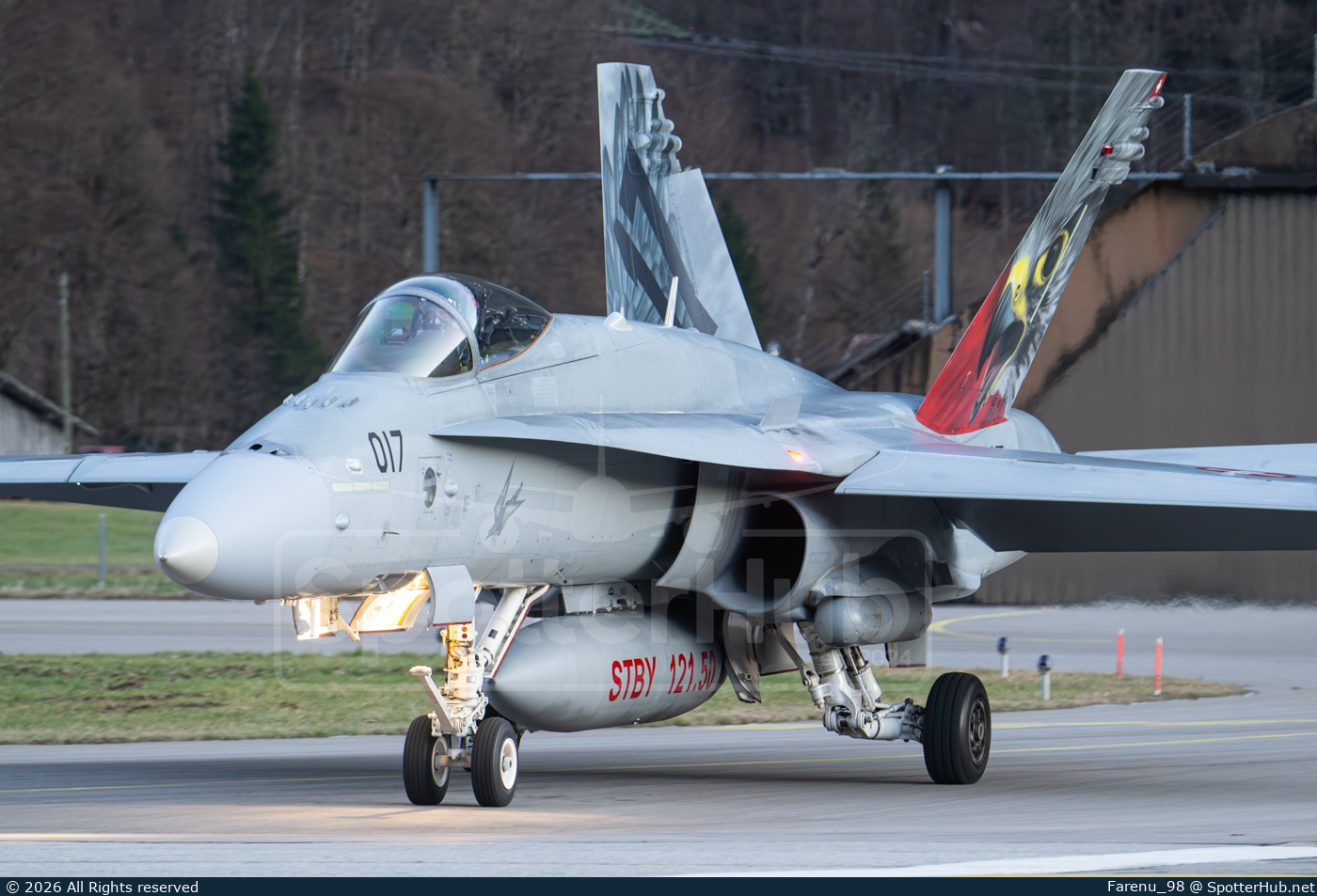 Photo of J-5017 - McDonnell Douglas F/A-18C Hornet operated by Swiss Air Force