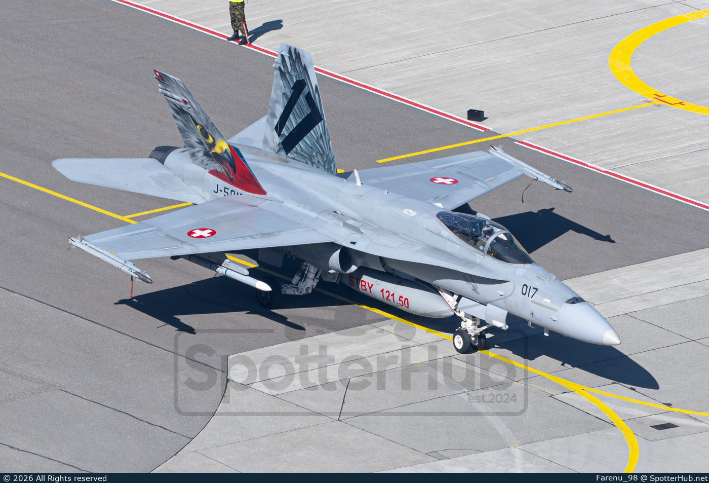 Photo of J-5017 - McDonnell Douglas F/A-18C Hornet operated by Swiss Air Force