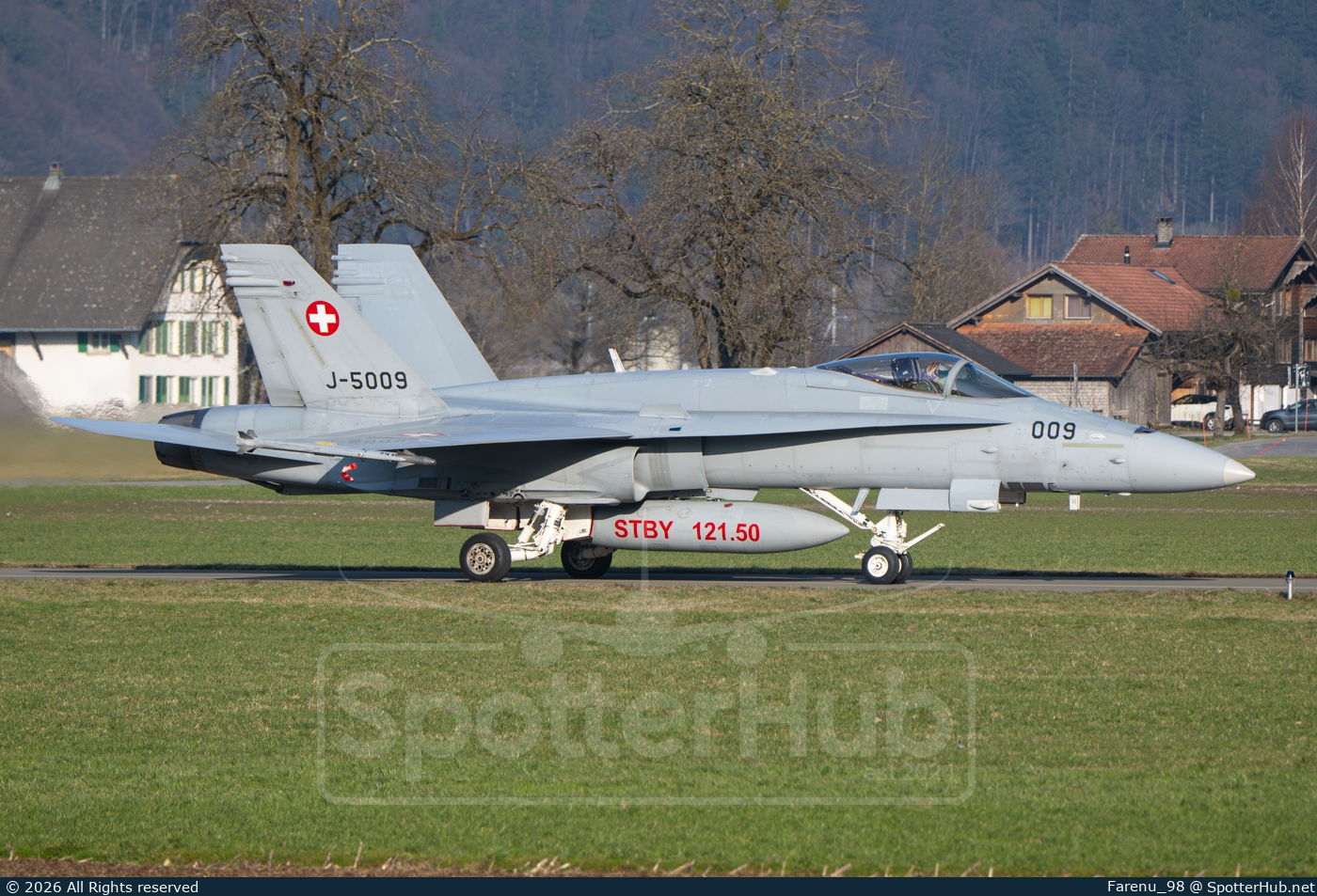 Photo of J-5009 - McDonnell Douglas F/A-18C Hornet operated by Swiss Air Force