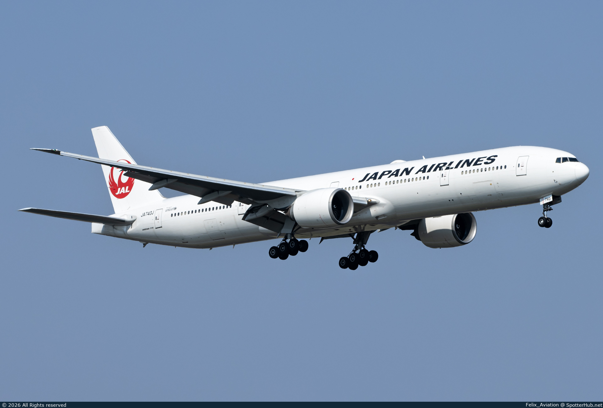 Photo of JA740J - Boeing 777-346(ER) operated by Japan Airlines