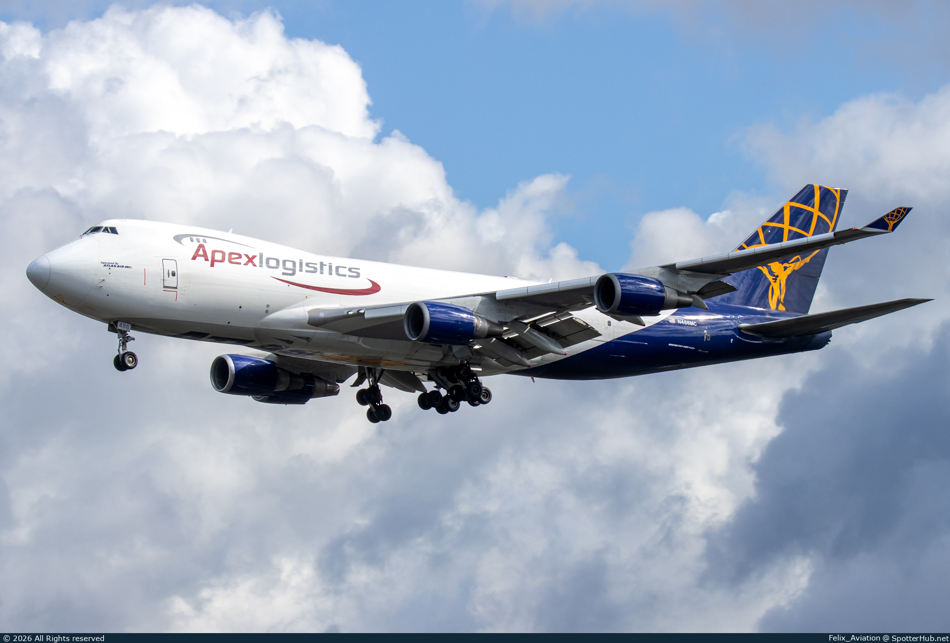 Photo of N486MC - Boeing 747-45EF operated by Atlas Air