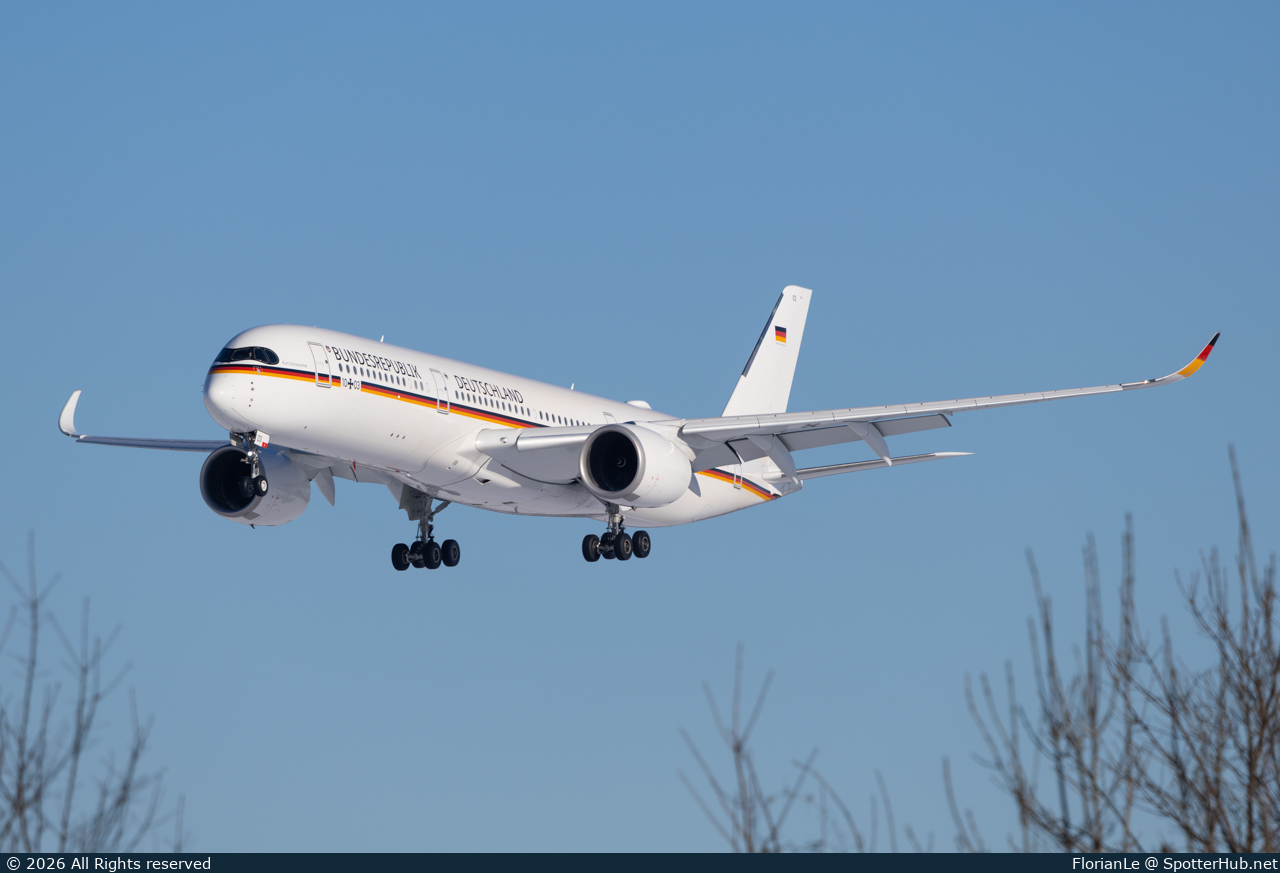 Photo of 10+03 - Airbus A350-941(CJ) operated by German Air Force